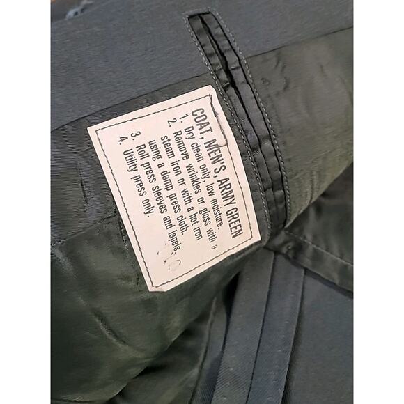 VINTAGE US Army 3rd Cavalry Jacket Coat 39R – EUC, Dry Clean Needed - Picture 3 of 8